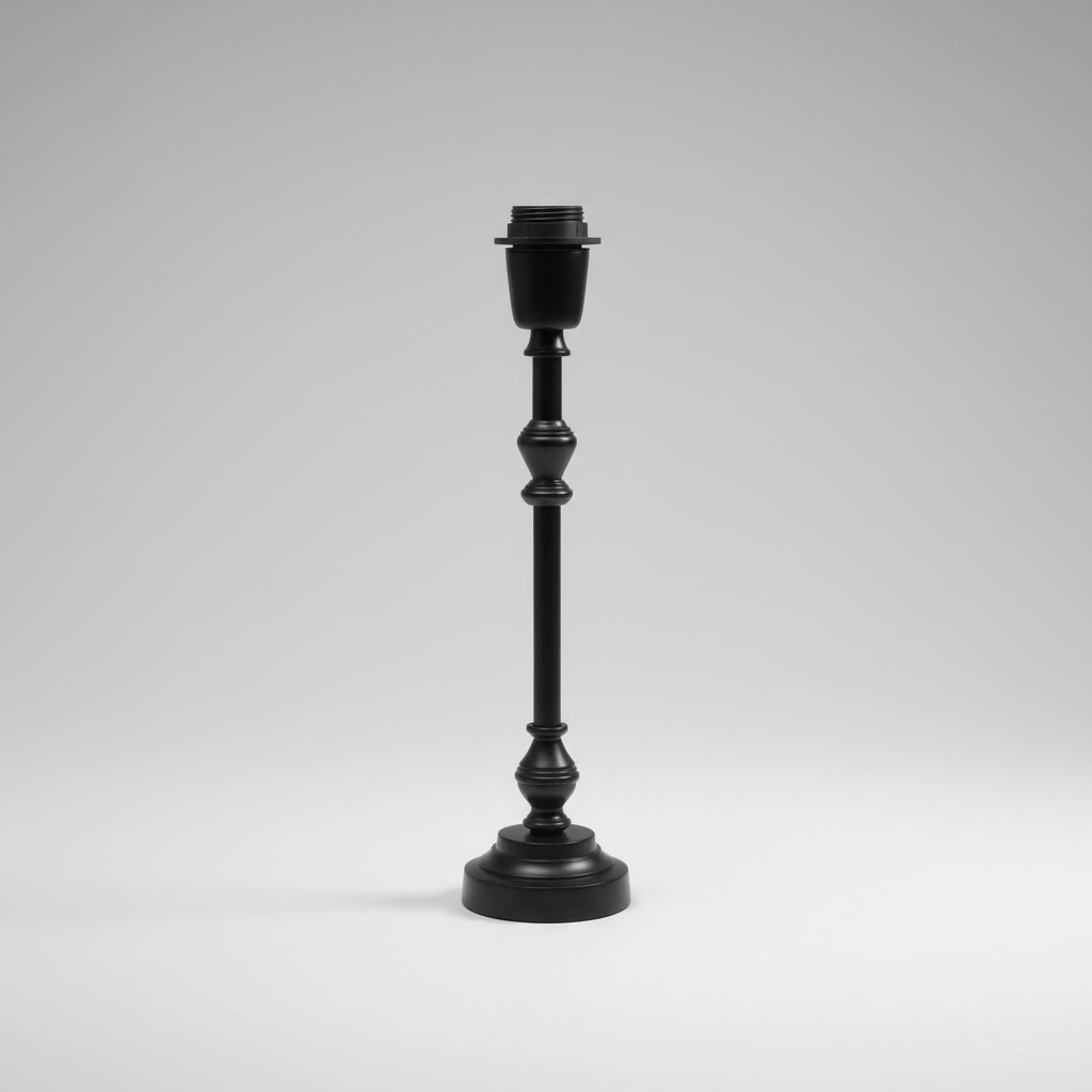 Lampfot Nelly Låg Svart H39 cm