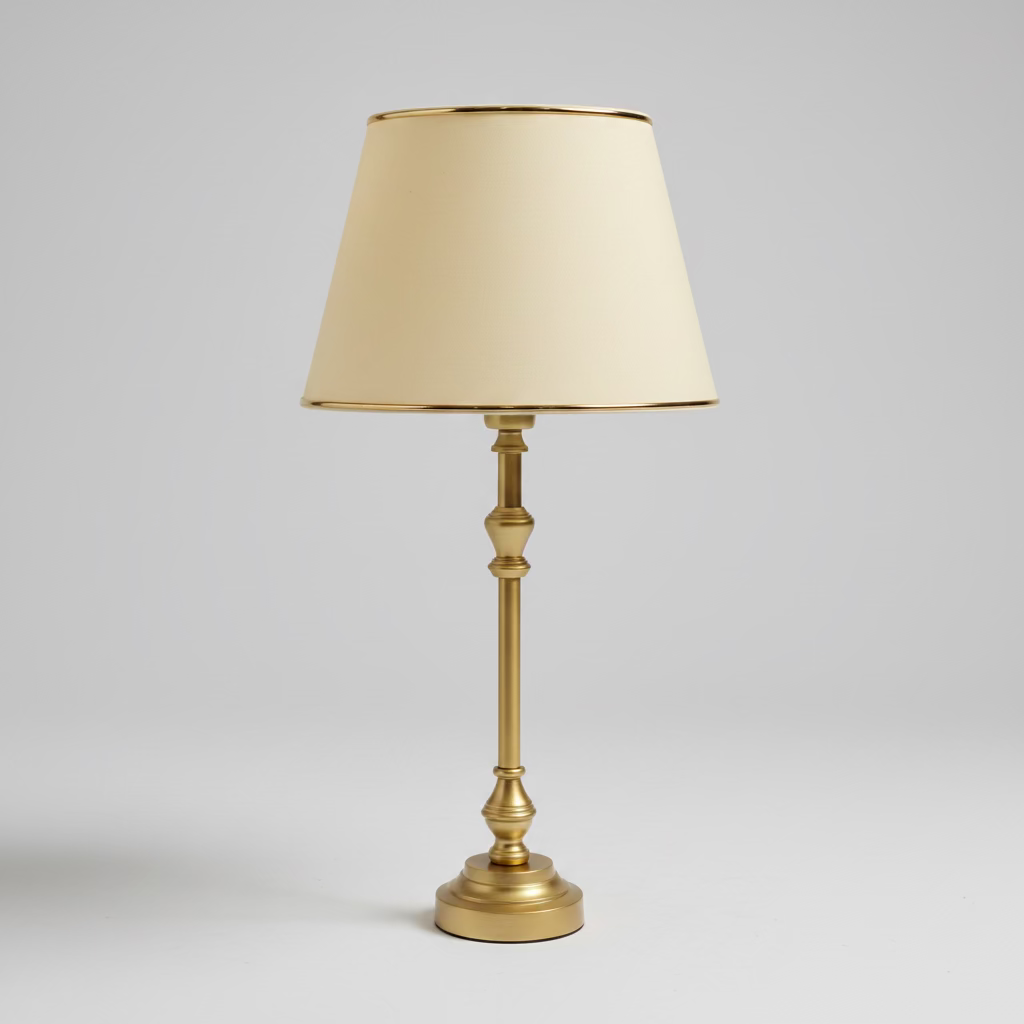 Lampfot Nelly Låg Borstad mässing H39 cm
