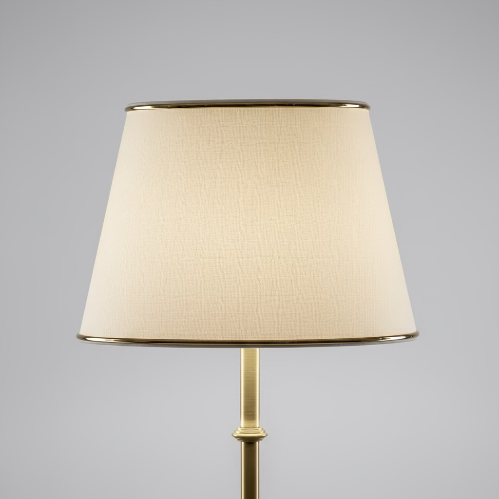Lampfot Nelly Låg Borstad mässing H39 cm