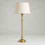 Lampfot Nelly Hög Borstad mässing H53 cm