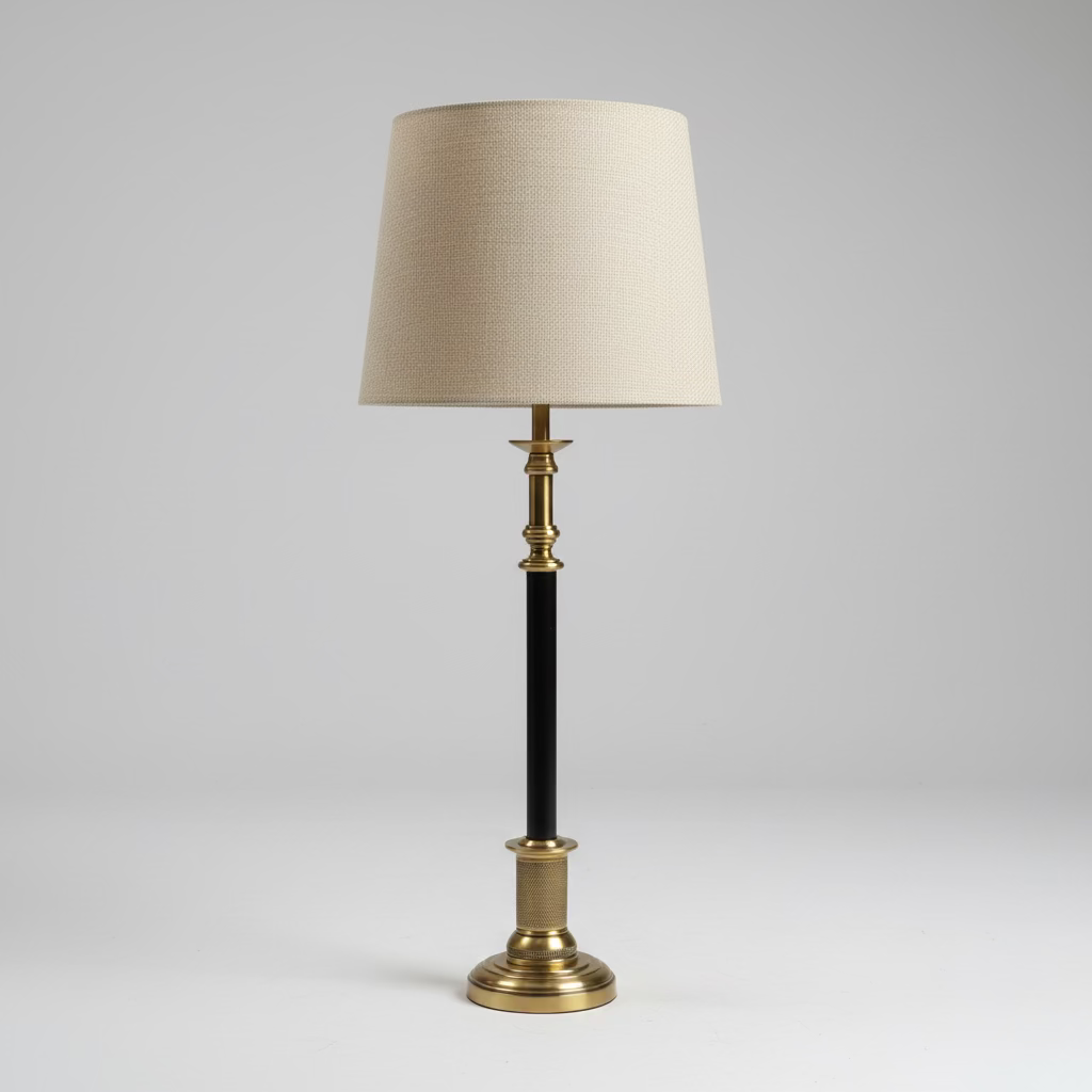 Karlaplan Lampfot Oxid/svart H56 cm