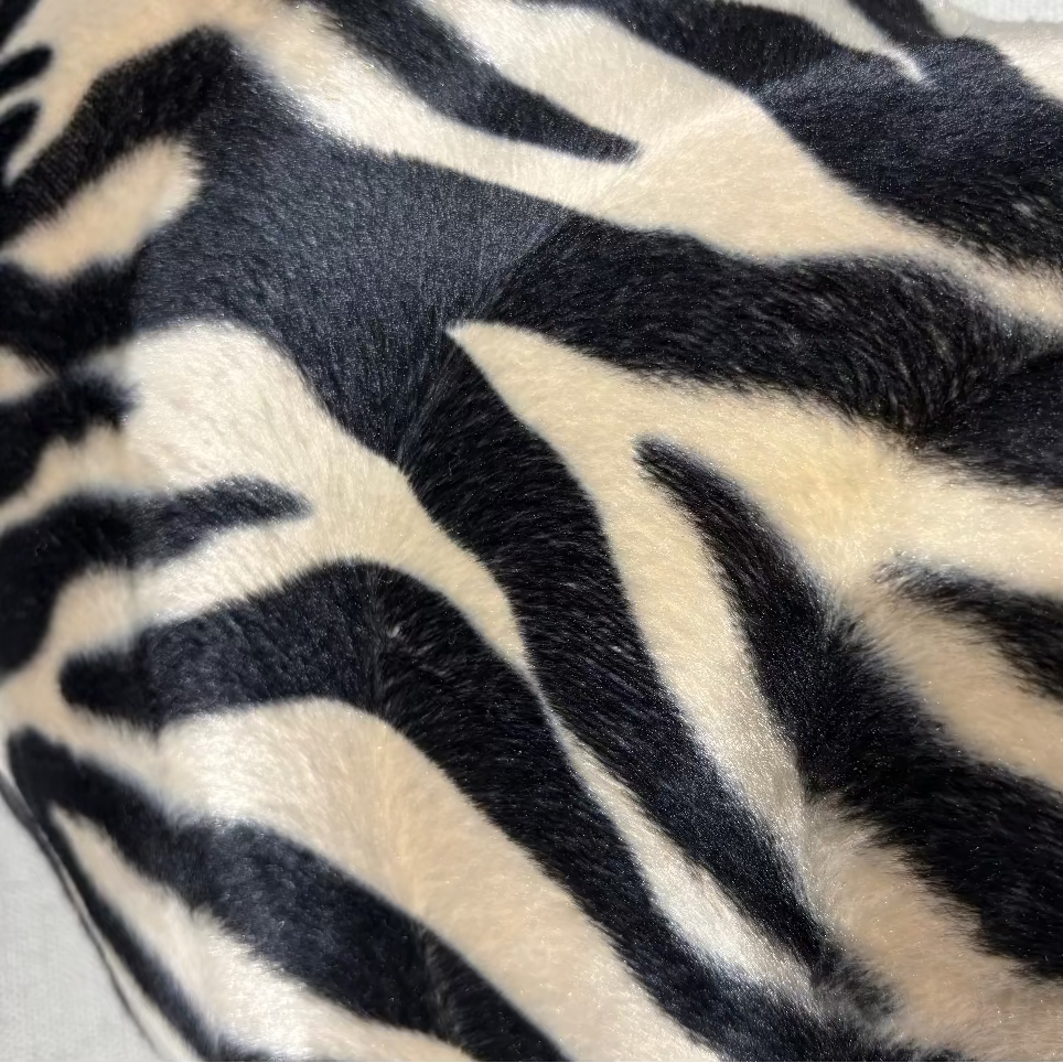 Kuddfodral Zebra Konstpäls