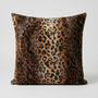 Kuddfodral Leopard Konstpäls