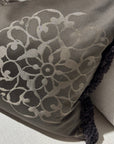 Kuddfodral Anna Mörkbrun Jacquard