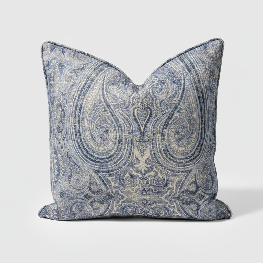 Kuddfodral paisley tyg Ralph Lauren