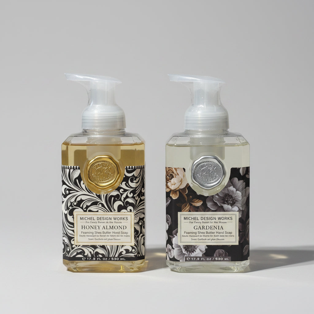 Skumtvål Honey Almond &amp; Gardenia - MICHEL DESIGN WORKS (2-pack)