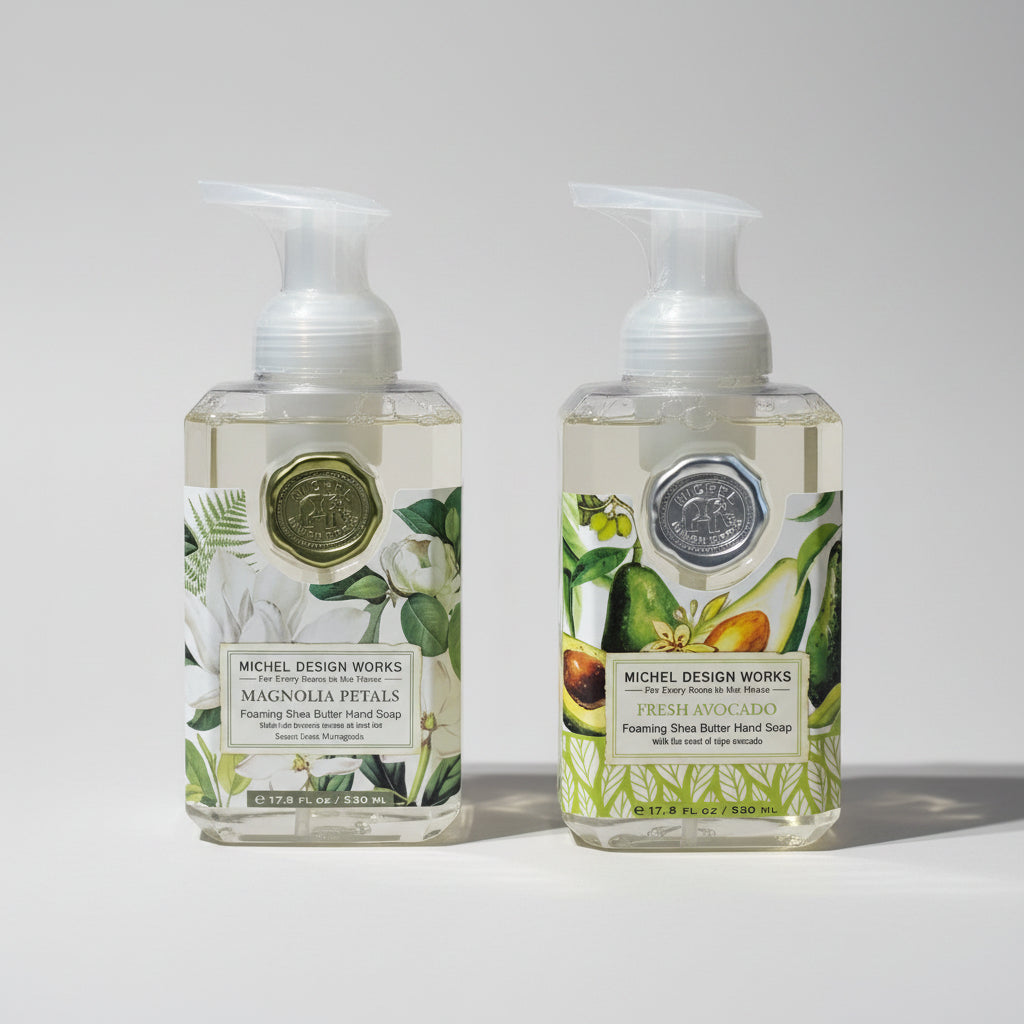 Skumtvål Palm Breeze &amp; Fresh Avocado - MICHEL DESIGN WORKS (2-pack)