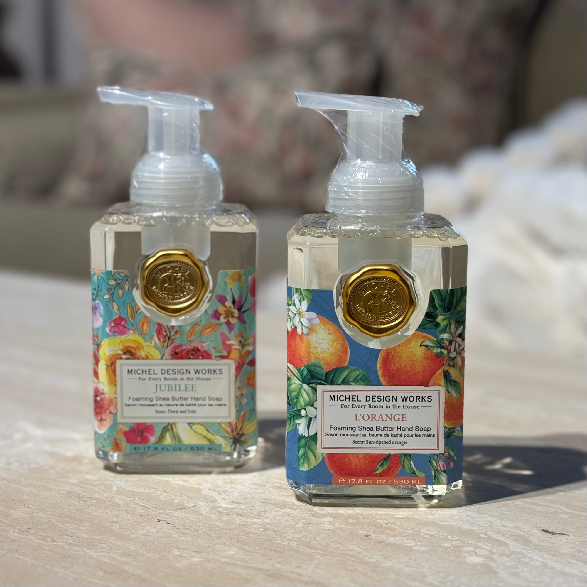 Skumtvål Jubilee &amp; L'Orange - MICHEL DESIGN WORKS (2-pack)