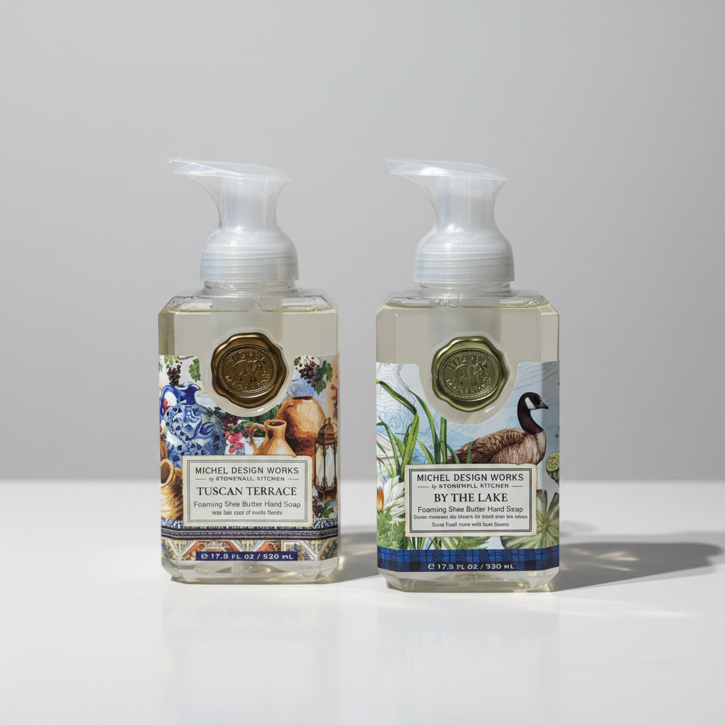Skumtvål Tuscan Terrace &amp; By the Lake - MICHEL DESIGN WORKS (2-pack)