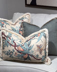 Kuddfodral blommigt tyg Ralph Lauren