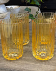 Tumblerglas gul 46 cl 4-pack