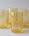 Tumblerglas gul 46 cl 4-pack