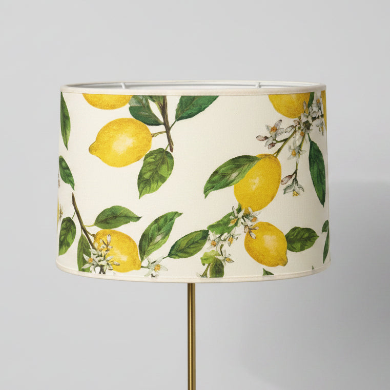 Lampskärm Oval Lemon Garden D 30 cm
