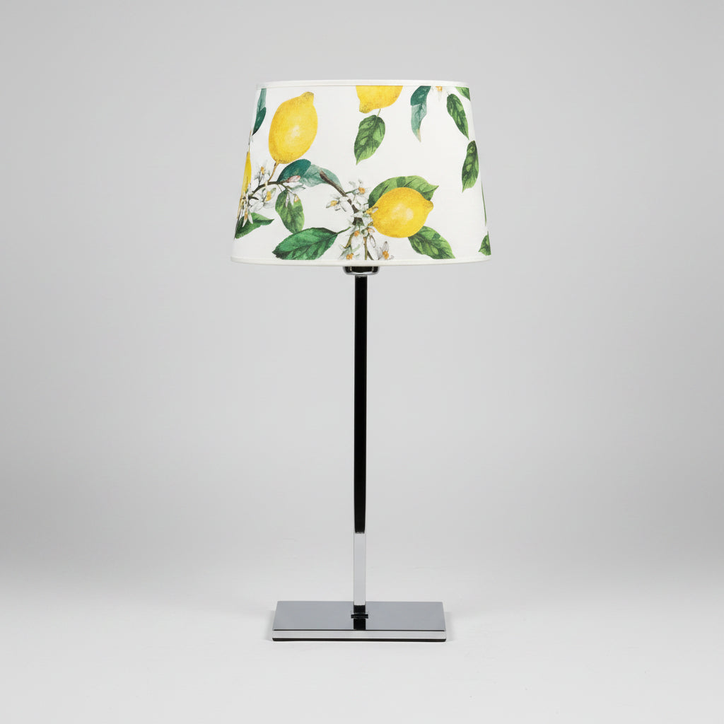 Lampskärm Oval Lemon Garden D 25 cm