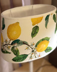 Lampskärm Oval Lemon Garden D 25 cm