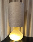 Lampa Flavia Large Sand Cindy Gris Piedra