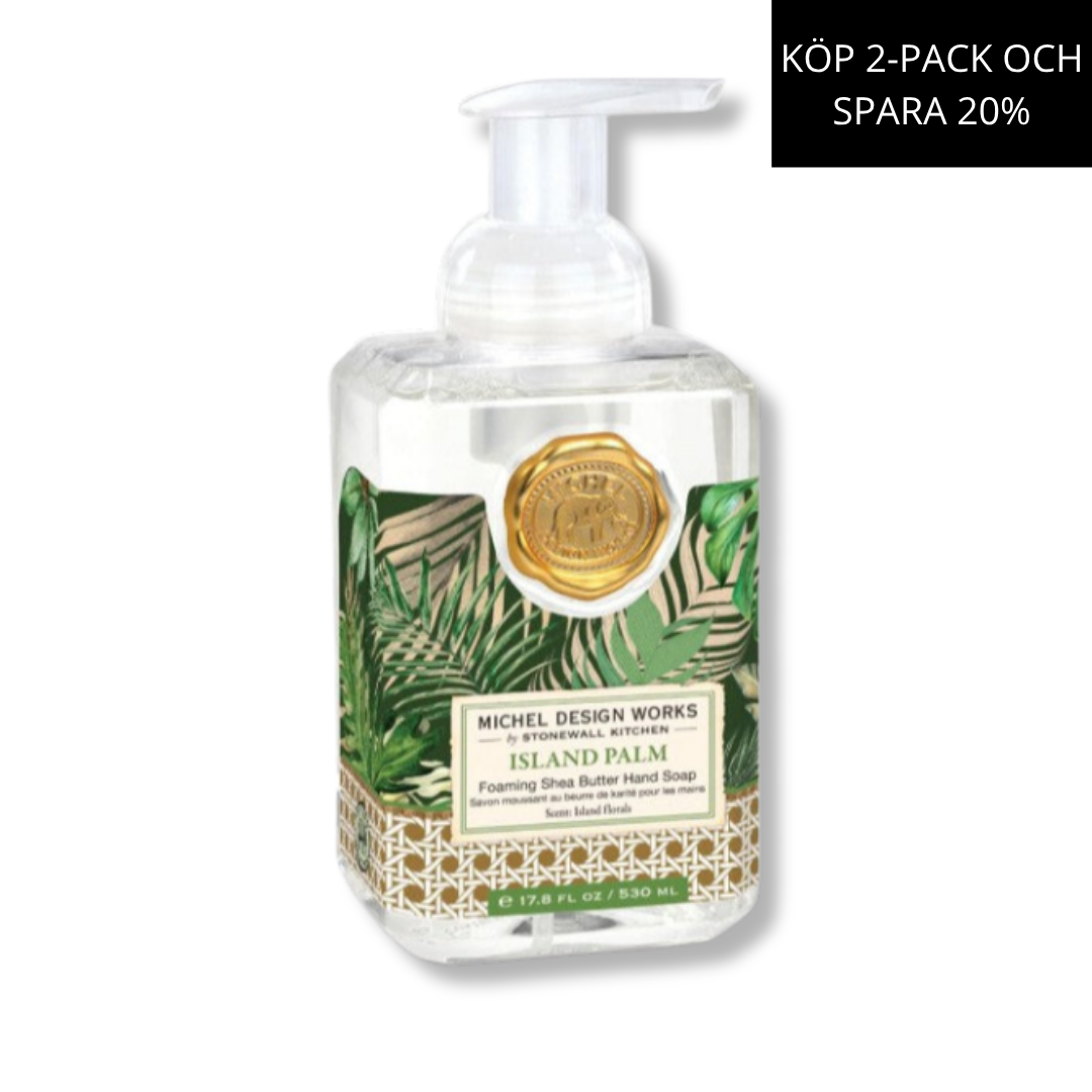 Skumtvål Island Palm - MICHEL DESIGN WORKS