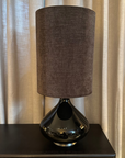 Lampa Flavia Large  Svart Budapest Marron Choco