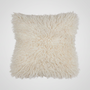 Kuddfodral Lockig Offwhite