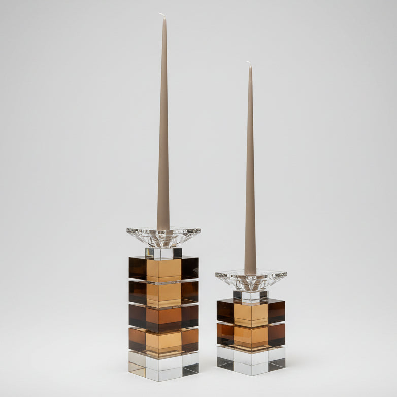 Exklusiv kristall ljusstake H27.5 cm
