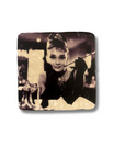 Glasunderlägg Audrey Hepburn