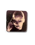 Glasunderlägg Greta Garbo