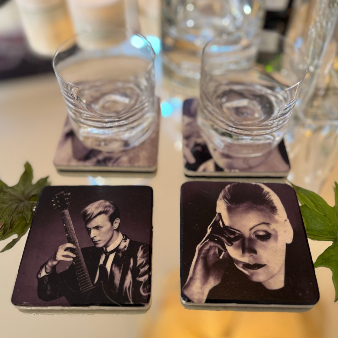 Glasunderlägg David Bowie