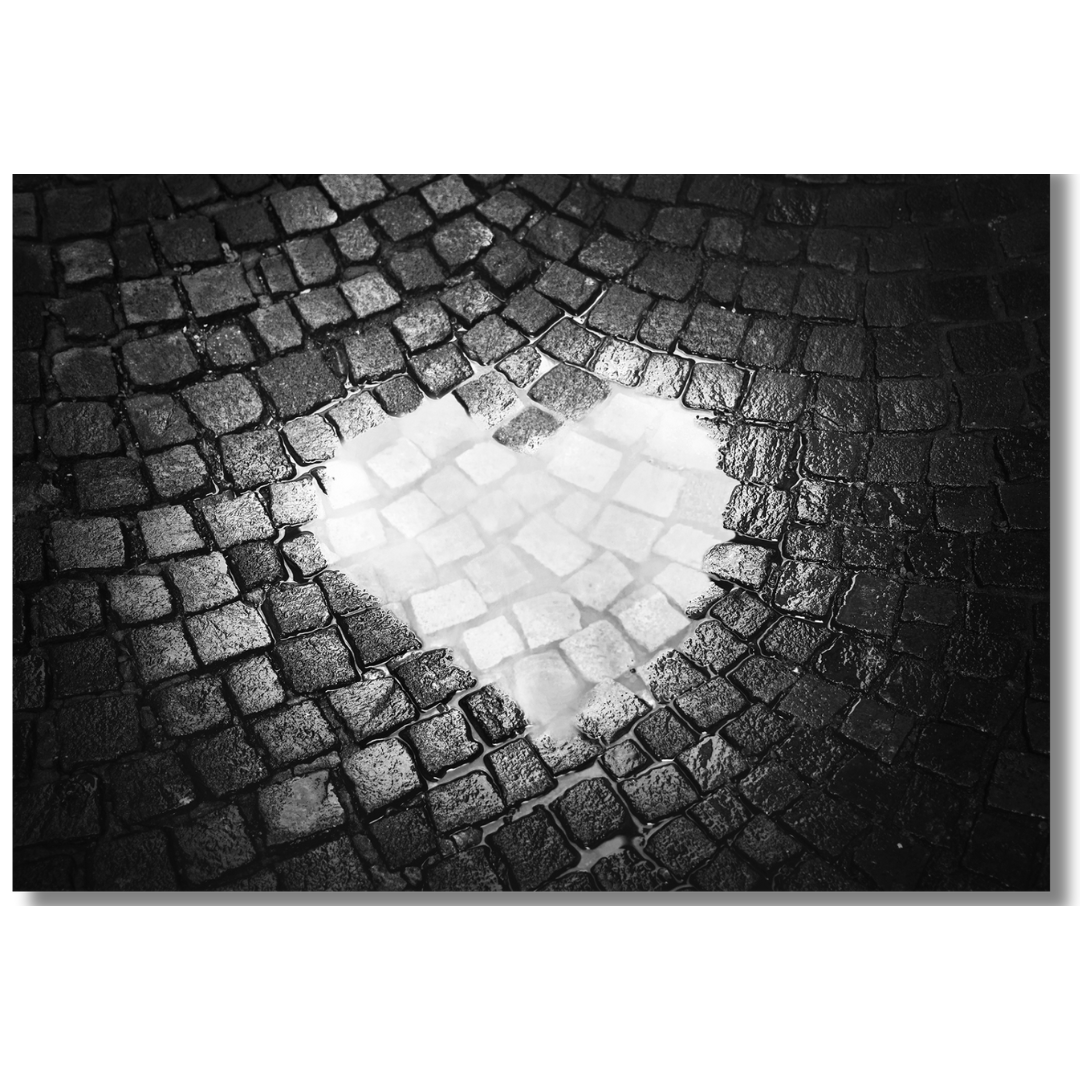Tavla Aluminium art Hart