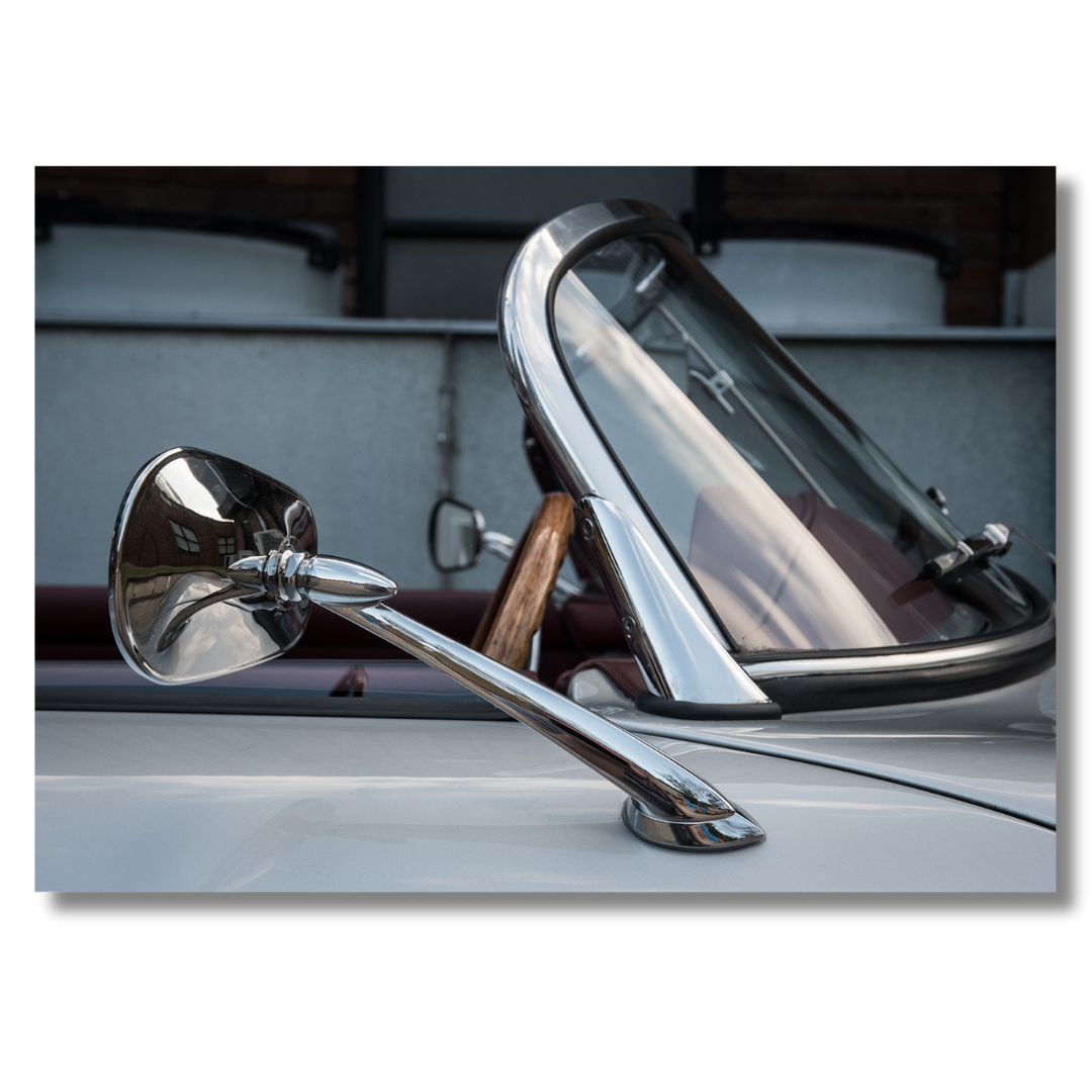 Tavla Aluminium art Cabriolet