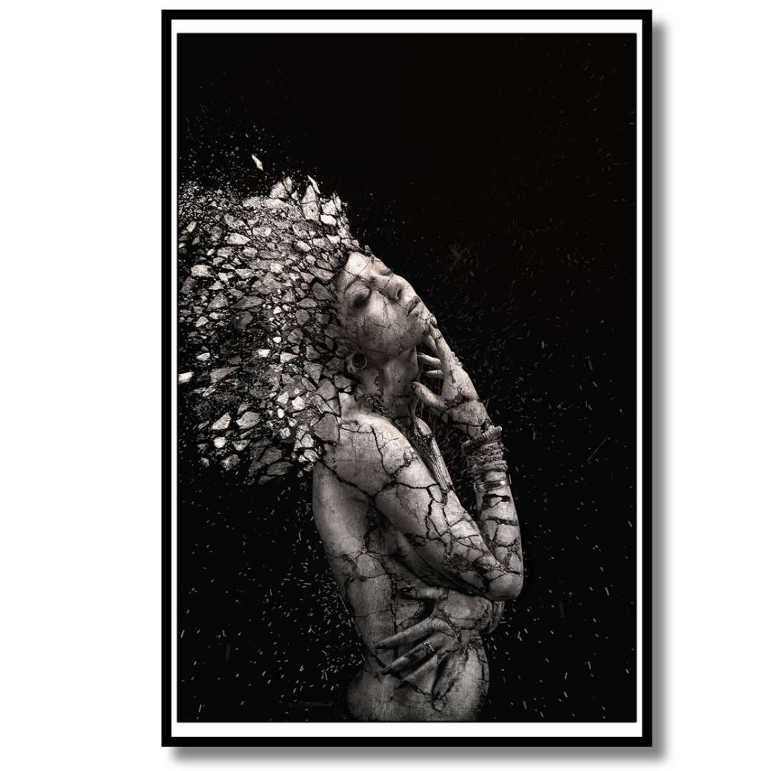Tavla Aluminium art Aura