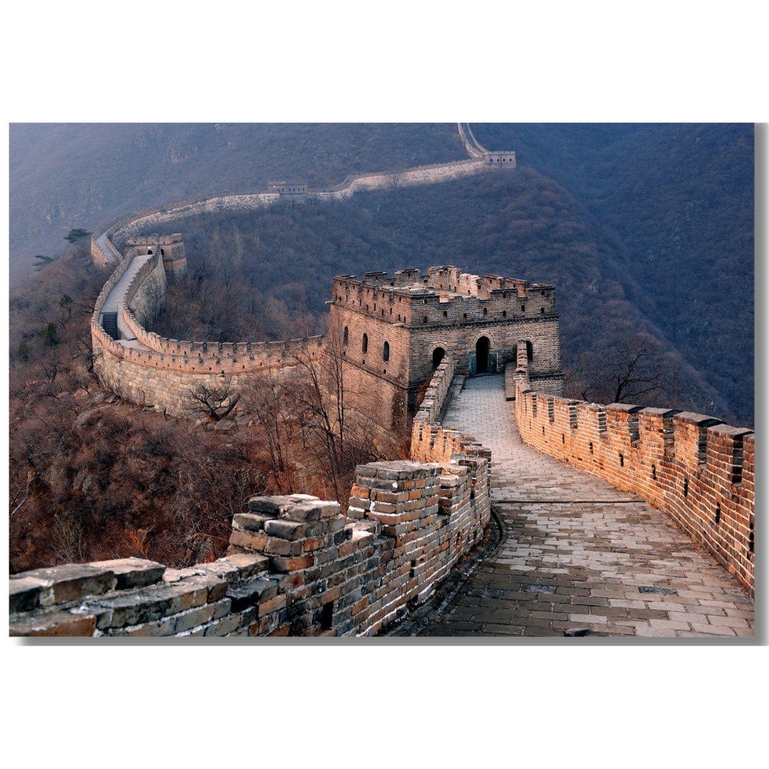 Tavla Aluminium art Great wall of china