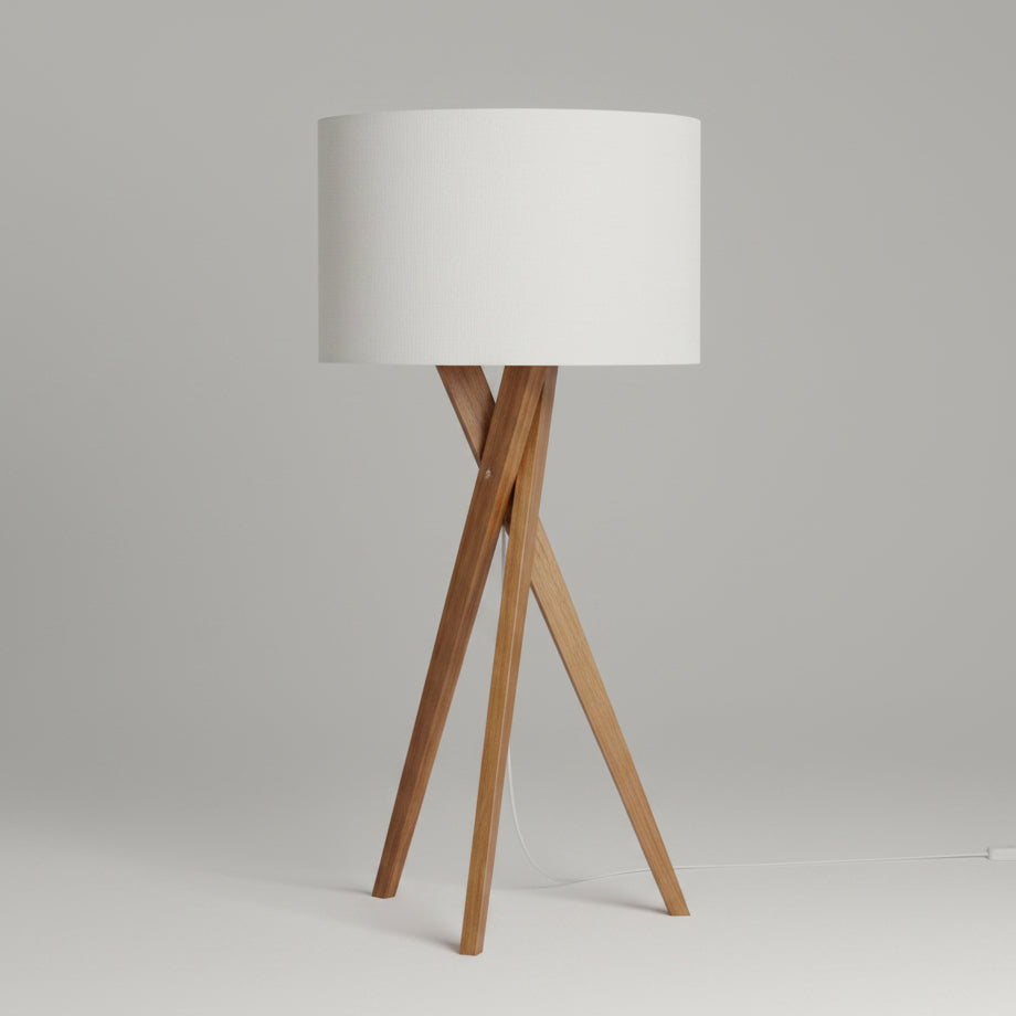 Vega bordslampa ek/vit