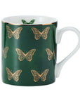 porslinsmugg Butterflies