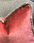 Kuddfodral Sammet med Frans - Martello Rouge