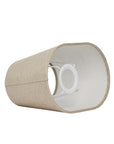 Lampskärm Basic oval natur d38