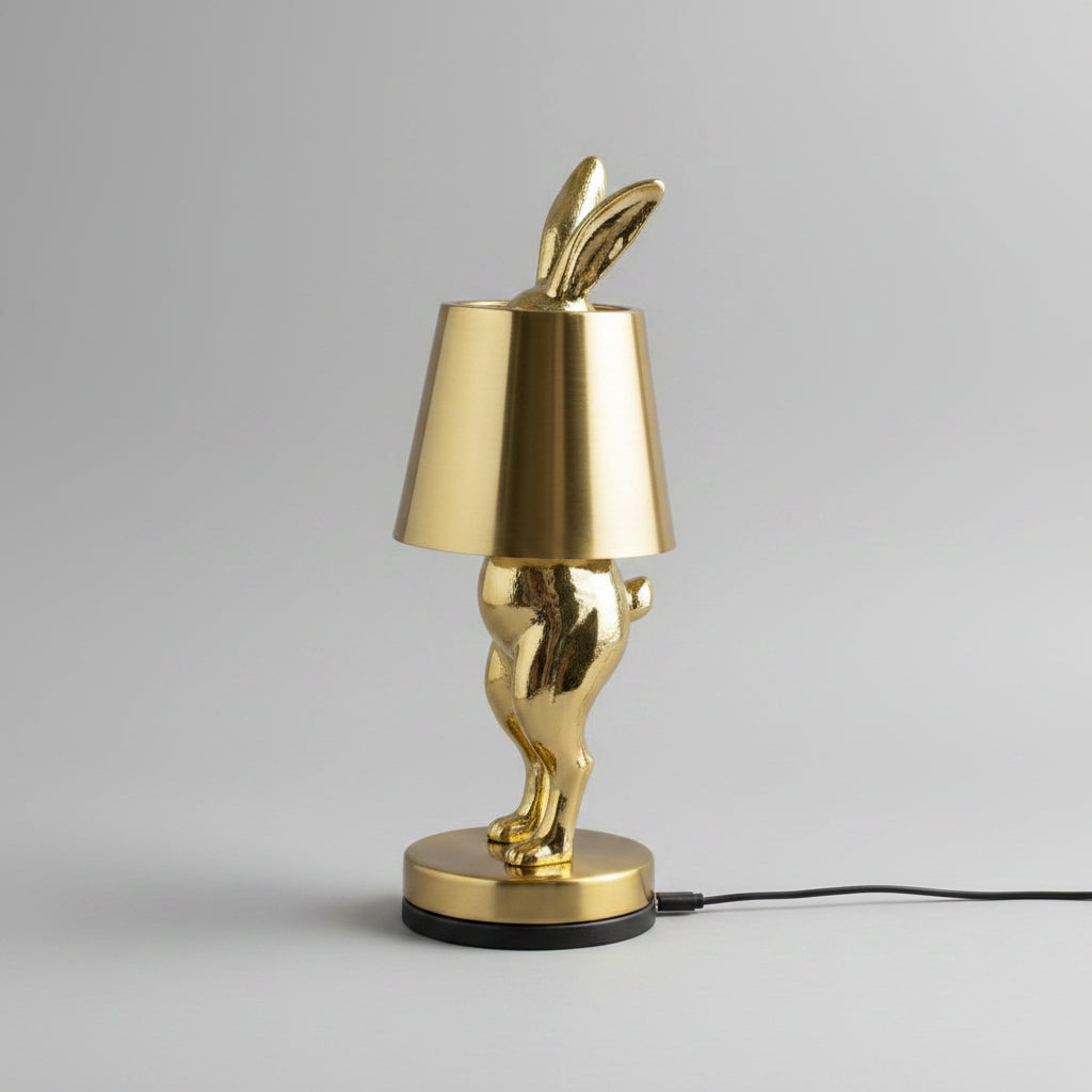 Trådlös Bordslampa LED Tompa Guld