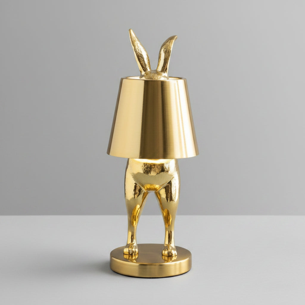 Trådlös Bordslampa LED Tompa Guld