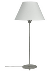 Lampfot Line table matt krom h45